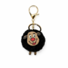 Fluffy sheep keychain close-up Handcrafted Black Sheep Keychain | Decorative Bag Charm