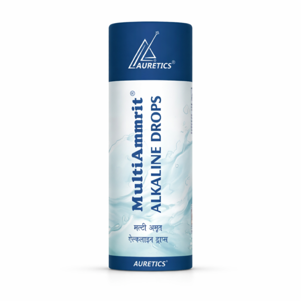 MultiAmrit ALKALINE DROPS bottle shot Multi Amrit Alkaline Drops for Energy Detox and Immunity