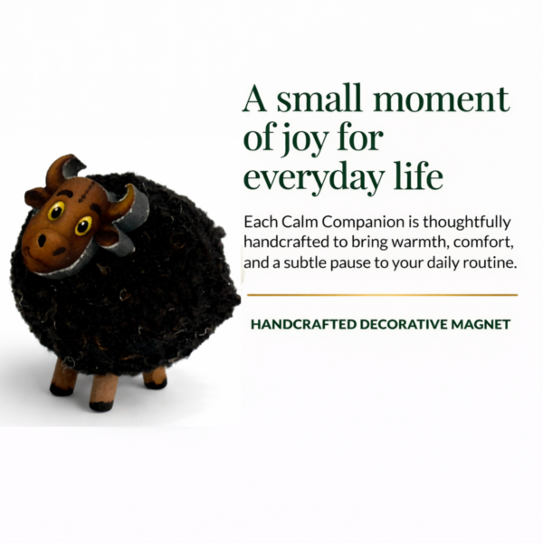 Handcrafted Buffalo Fridge Magnet