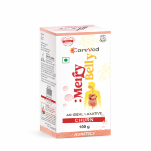 Merry Belly Ayurvedic laxative churn 100g box on white background