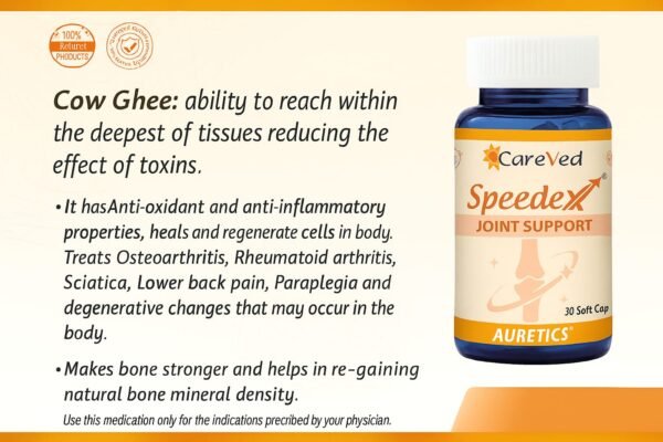 Speedex Ayurvedic Joint Support Capsules 30 Softgels